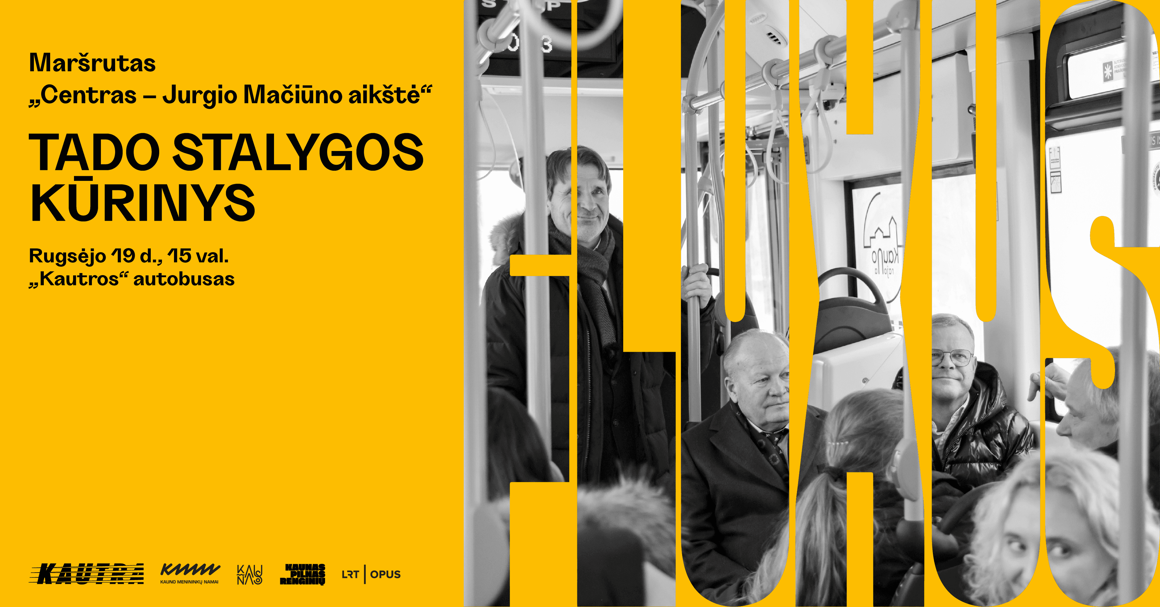 „Centras – Jurgio Mačiūno aikštė“ ✷ Tado Stalygos kūrinys