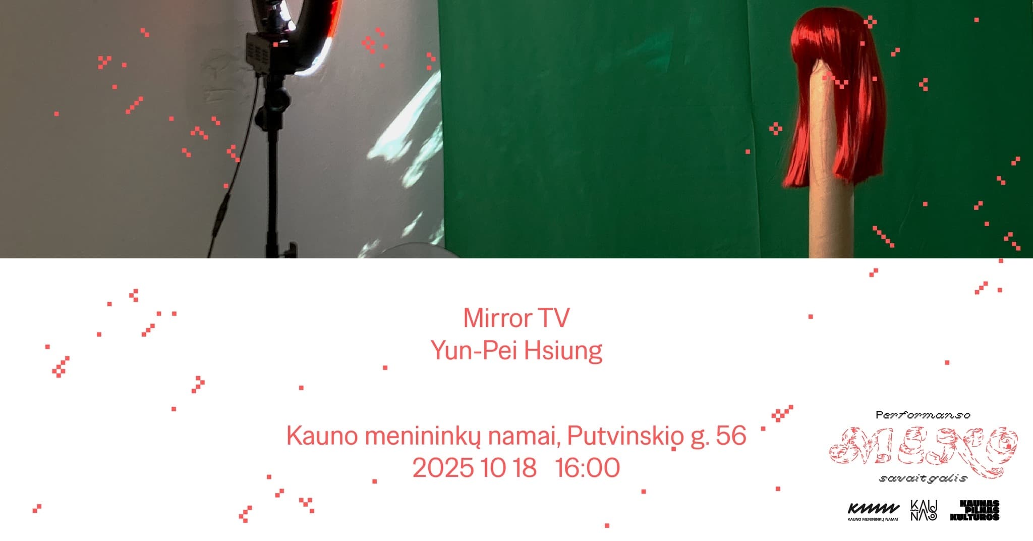 Mirror TV ⑇ Yun-Pei Hsiung ⑇ Performance Art Weekend