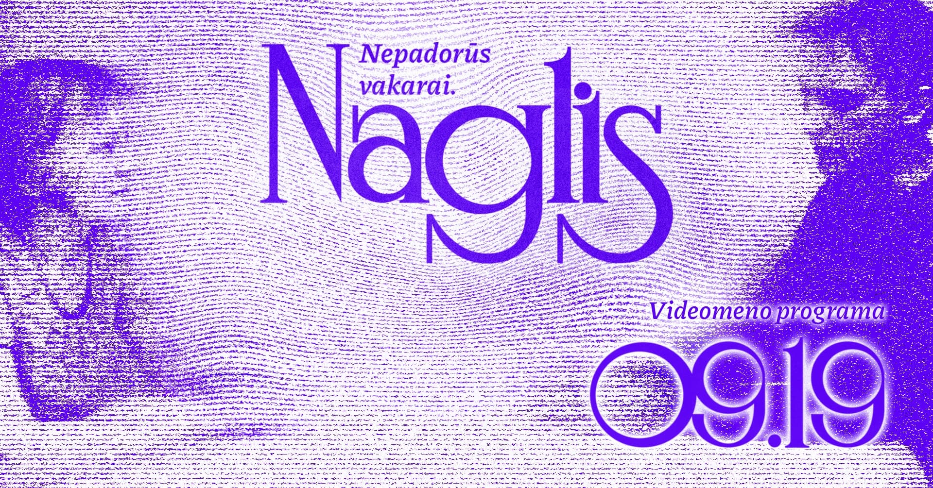 Obscene Readings. Naglis | Video art programme