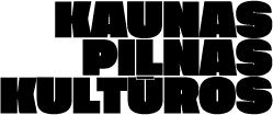 Kaunas pilnas kultūros logo