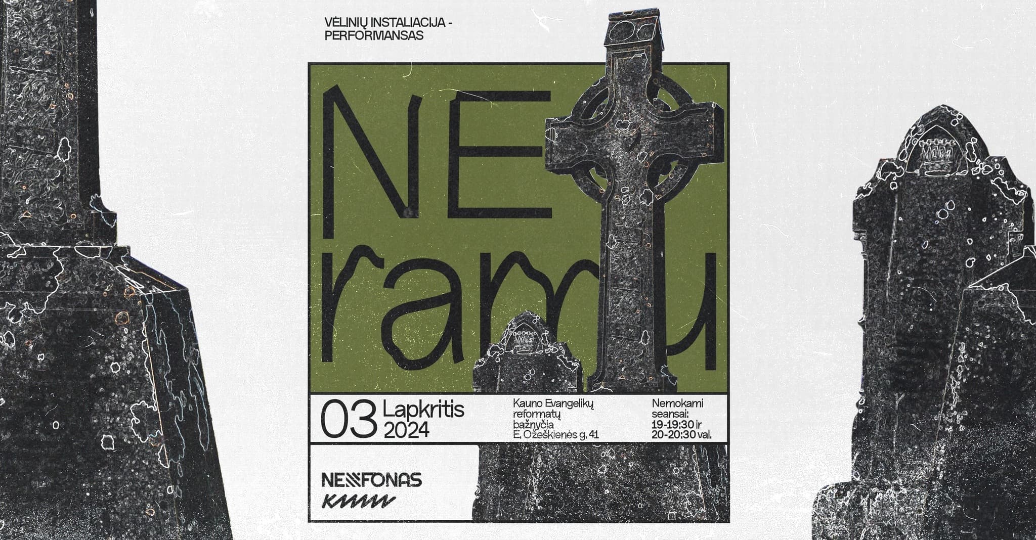 All Saints' Day installation-performance "Neramu"