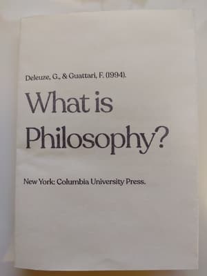 What Is Philosophy?