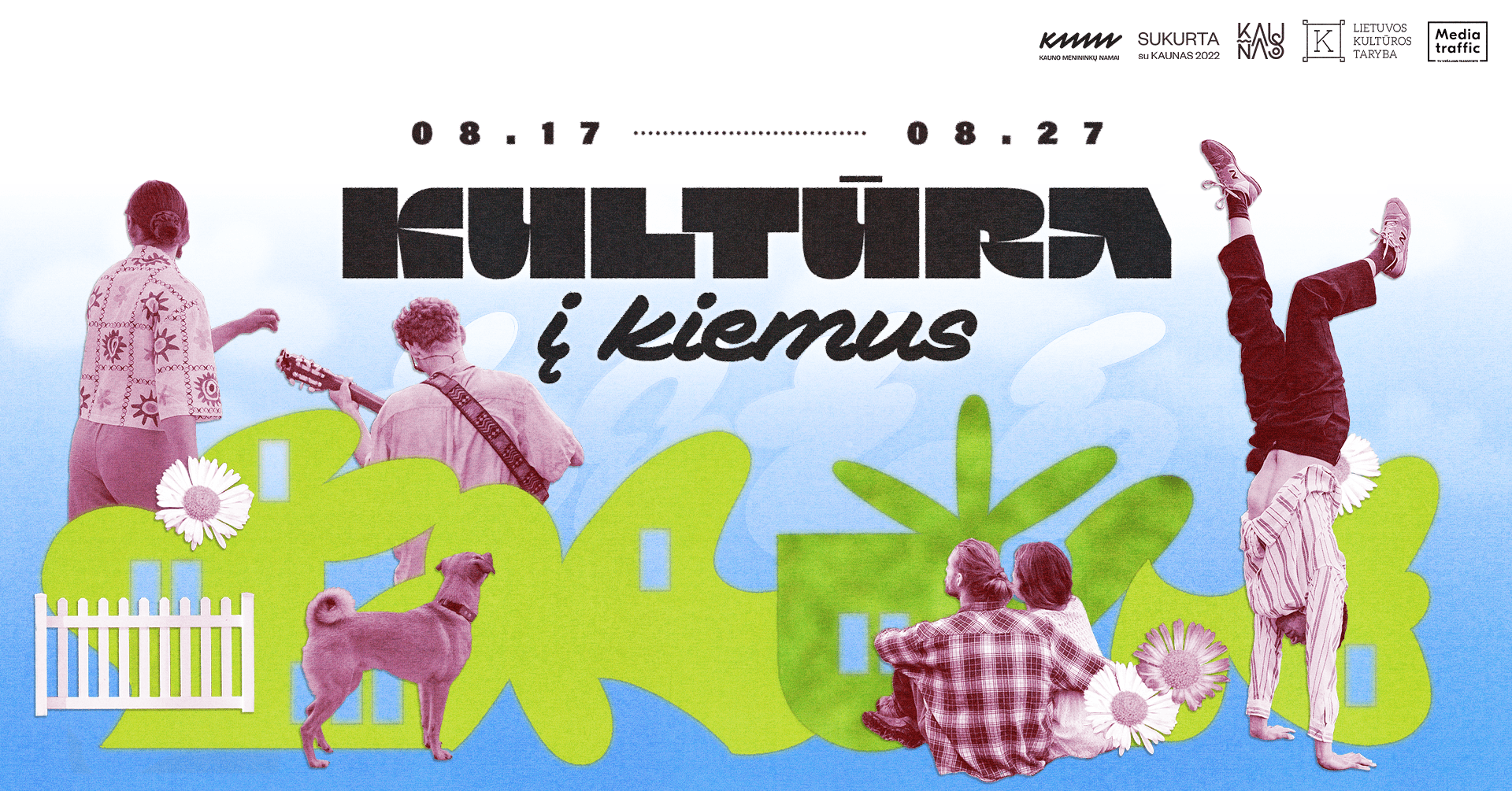KULTŪRA Į KIEMUS 2026 | Renginių ciklas